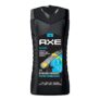 AXE Alaska 3 In 1 Body, Face & Hair Wash for Men, Long-Lasting Refreshing Ocean Air & Bergamot Fragrance Natural Origin Ingredients,Removes Odor & Bacteria, No Parabens, Dermatologically Tested, 250ml