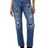 Dion Blue High Waist Flared Softlex Jeans