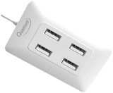 Quantum Qhm6633 4-Port Hi-Speed Usb Hub (Multicolor)