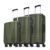 Aristocrat Airpro Set of 3 (Cabin+Medium+Large) Trolley Bags, Ivy Green