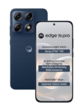 MOTOROLA edge 70 pro (Tailored Fabric – PANTONE Titan (Blue), 256 GB)(8 GB RAM)