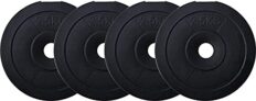 Fbx Pvc 10 Kg Weight Plates – 2.5Kg X 4 – Black