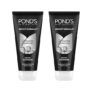 POND’s Ponds Bright Miracle Detox Facewash With 10X Power Of Charcoal, 200Gm (Pack Of 2)