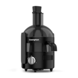 Crompton Juicer Fresh Mix Ultra | 500 W Powertron motor | Food grade Juicer | vegetable and fruits juicer | large pulp collector | Black