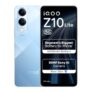 iQOO Z10 Lite 5G (Titanium Blue, 4GB RAM, 128GB Storage) | 6000 mAh Battery | Dimensity 6300 5G Processor with 433K+* AnTuTu Score | IP64 Rated & Military Grade Shock-Resistance*