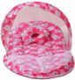 GANGAWANI Cotton Infants Washable camel baby mosquito net cover Mosquito Net(Printed Pink, Bed Box)