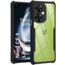 Thegiftkart Shockproof Crystal Clear Back Cover Case For Oneplus Nord Ce 3 Lite 5G | 360 Degree Protection | Protective Design | Transparent Back Cover Case For Oneplus Nord Ce 3 Lite (Black Bumper)