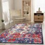 Status Contract 3 X 5 Feet Multi Printed Vintage Persian Carpet Rug Runner For Bedroom/Living Area/Home With Anti Slip Backing, 55 centimeters