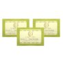 Khadi Natural Green Tea Soap | Herbal Handmade Soap | Bathing Soap For Body Acne and For Rejuvenating Skin | Suitable for All Skin Types| Pack of 3