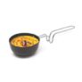 Signoraware Opulent Non Stick Tadkapan 10cm | Ergonomically Designed Handle | Compact, Efficient & Stylish Tadka Pan | Ideal for Quick Tasks tadka for dal & Seasoning for Veggies (300ml | Steel)