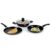 The Better Home Non Stick Induction Cookware (3mm Thickness)| Induction Utensils for Cooking |Non Stick Frying Pan (24cm), Dosa Tawa (28cm), Kadai (24cm) | 3 Layer Coating