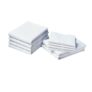 MedWear Bedsheet for Hospital Bed | Set of Two | White | Durable Terricotton Suiting |