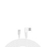 Avecra (Pack Of 2 Fast Charging Micro Usb L-Shape Tangle Free Data Cable