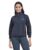 Dollar Women’s Polyester Solid Windcheater Jacket With Zipper Pockets Navy Medium