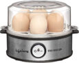 Lifelong LLEB05 Egg Boiler Egg Cooker(Silver, Black, 7 Eggs)