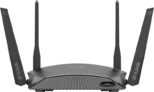 D-Link EXO DIR-2660 Wireless Router 2.4 GHz, 5 GHz 2600 Mbps Wifi Speed Dual Band External Antenna Ethernet (Cable Broadband)(Black)