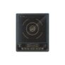 Bajaj Glass Majesty ICX-3 1400W Open Heating Induction Cooktop with Pan Sensor and Pro Voltage Technology (Black)