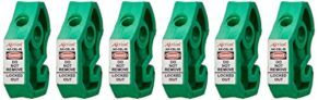 Aktion Safety Pin In Pin Out AK-CBL59 Wide Circuit Breaker Lockout (Set of 6)