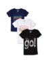 Cherokee By Unlimited Girls Printed Regular T-Shirt Pack Of 3(282385649_Assorted 5_13 Years-14 Years)